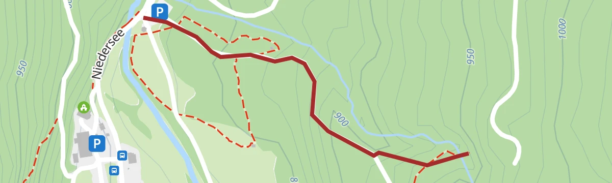 Route map: Teufelsklamm